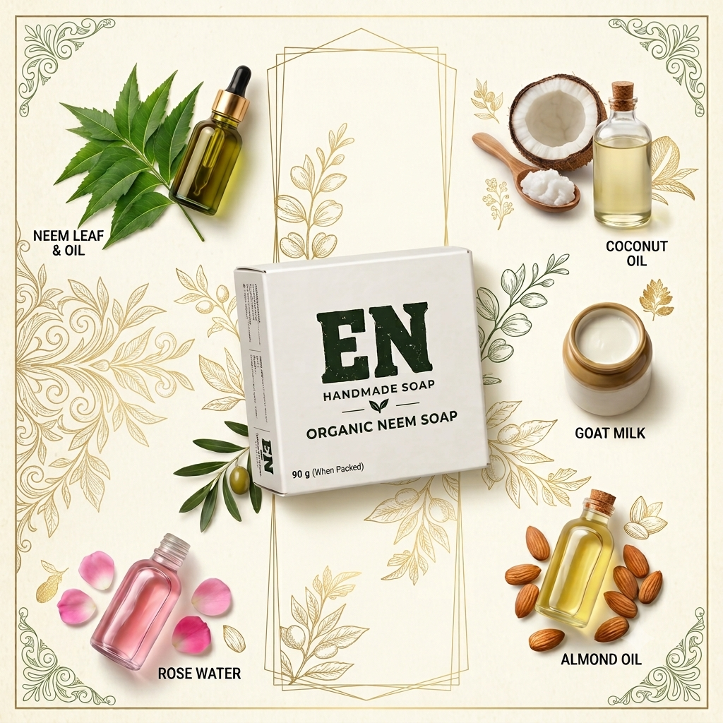 EN Handmade Soap – Organic Neem Soap | 90 g