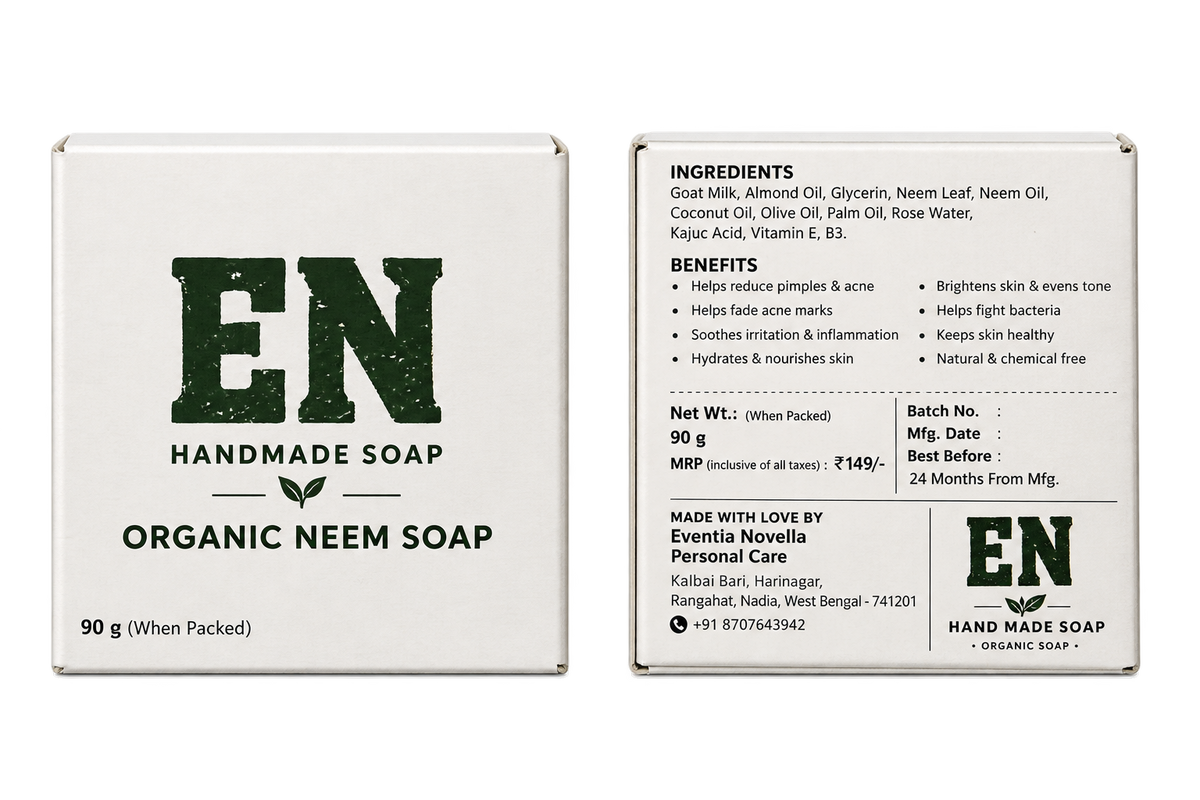 EN Handmade Soap – Organic Neem Soap | 90 g